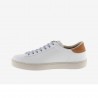 Victoria Berlin effetto Pelle e Glitter Bianco Marrone Argento - Sneakers Donna