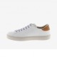 Victoria Berlin effetto Pelle e Glitter Bianco Marrone Argento - Sneakers Donna