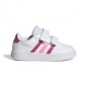 ADIDAS Breaknet 2.0 Cf I Td Bianco Rosa - Sneakers Bambina