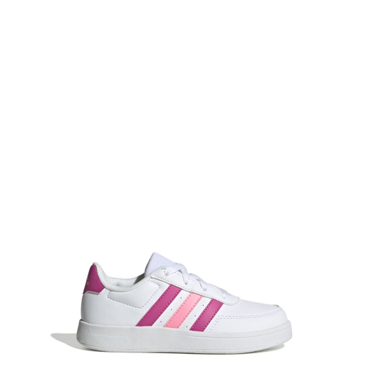 ADIDAS Brealnet 2.0 K Gs Bianco Rosa - Sneakers Bambina