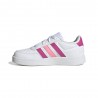 ADIDAS Brealnet 2.0 K Gs Bianco Rosa - Sneakers Bambina