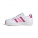 ADIDAS Brealnet 2.0 K Gs Bianco Rosa - Sneakers Bambina