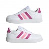 ADIDAS Brealnet 2.0 K Gs Bianco Rosa - Sneakers Bambina