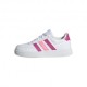 ADIDAS Brealnet 2.0 K Gs Bianco Rosa - Sneakers Bambina