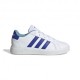 ADIDAS Grand Court 2.0 K Ps Bianco Blu - Sneakers Bambino