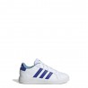ADIDAS Grand Court 2.0 K Ps Bianco Blu - Sneakers Bambino