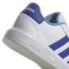 ADIDAS Grand Court 2.0 K Ps Bianco Blu - Sneakers Bambino