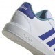 ADIDAS Grand Court 2.0 K Ps Bianco Blu - Sneakers Bambino