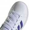 ADIDAS Grand Court 2.0 K Ps Bianco Blu - Sneakers Bambino