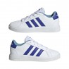 ADIDAS Grand Court 2.0 K Ps Bianco Blu - Sneakers Bambino