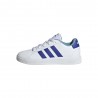 ADIDAS Grand Court 2.0 K Ps Bianco Blu - Sneakers Bambino