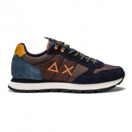 Sun 68 Tom Goes Camping Nylon Marrone Arancio - Sneakers Uomo