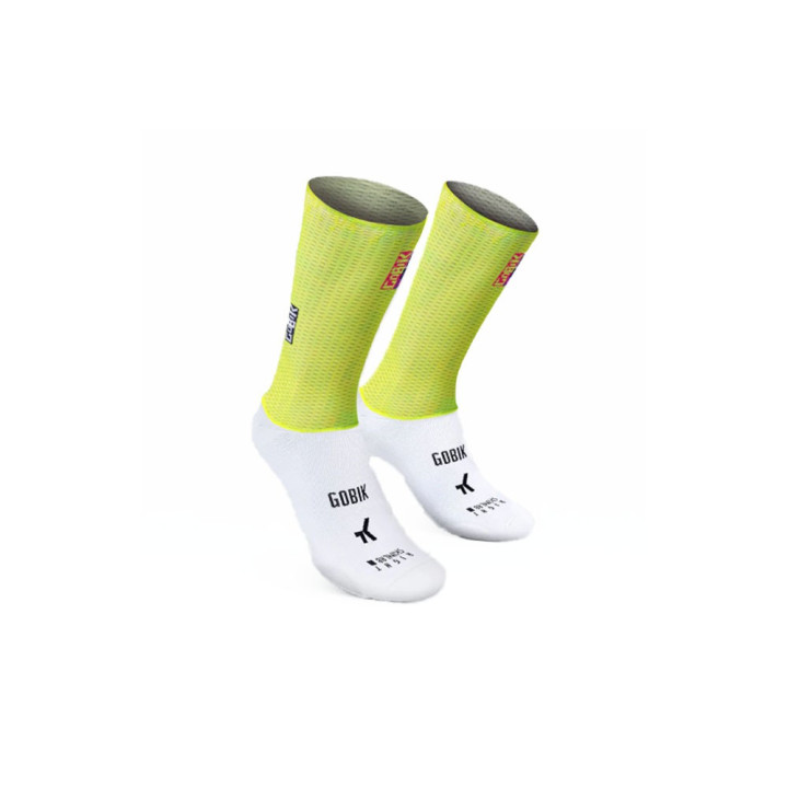 Gobik Calze Ciclismo Vortex Liquid Lime Uomo