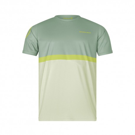 Endura T-Shirt Mtb Singletrack Loach Verde Uomo