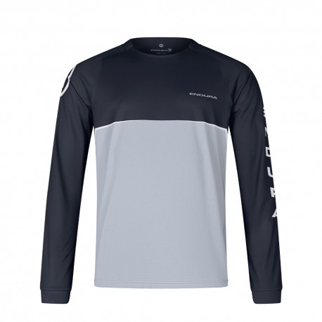 Endura Maglia Mtb Core Printed Nero Uomo