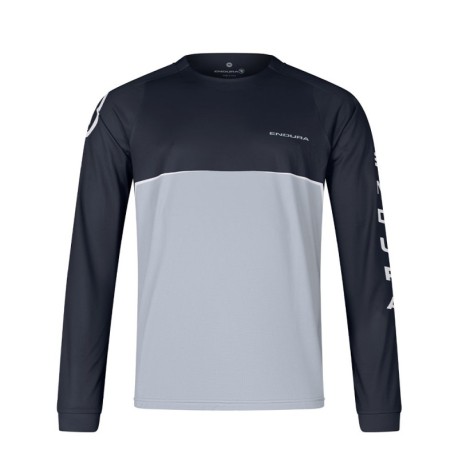 Endura Maglia Mtb Core Printed Nero Uomo