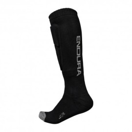 Endura Calza Mtb Con Protezione Tibia Singletrack Nero Uomo