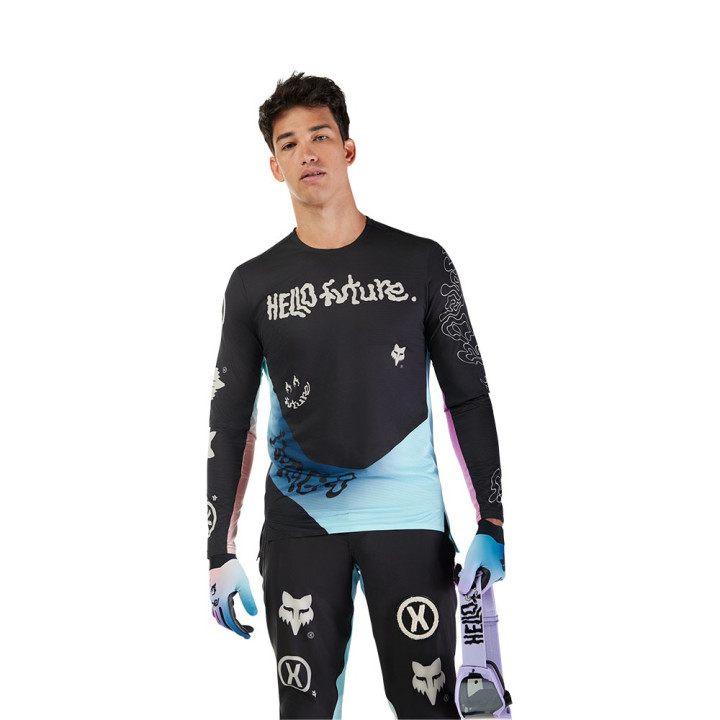 Fox Maglia Mtb Flexair Hf Cream Uomo