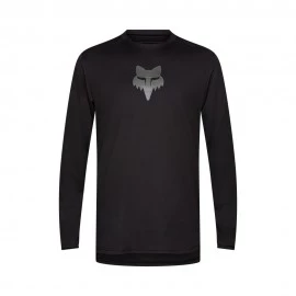 Fox Maglia Mtb Ranger Ls Fox Head Nero Uomo