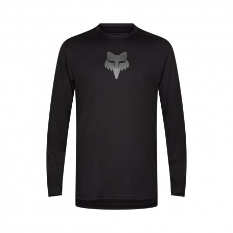 Fox Maglia Mtb Ranger Ls Fox Head Nero Uomo