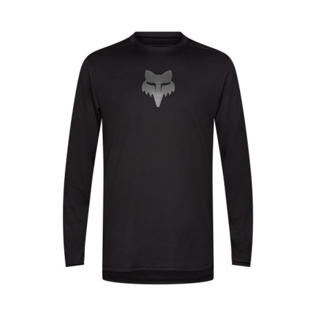 Fox Maglia Mtb Ranger Ls Fox Head Nero Uomo