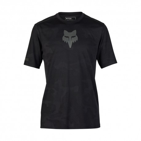 Fox T-Shirt Mtb Ranger Tru Dri Ss Nero Uomo