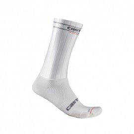 Castelli Calze Ciclismo Fast Feet 3 Bianco Uomo