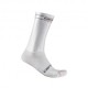 Castelli Calze Ciclismo Fast Feet 3 Bianco Uomo