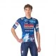 Castelli Maglia Ciclismo Competizione 3 Soudal Quick Step 2025 Blue-Red Uomo