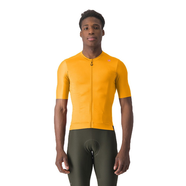 Castelli Maglia Ciclismo Espresso Vivid Arancio Uomo