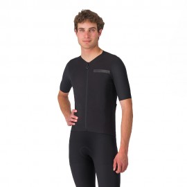 Castelli Maglia Ciclismo Premio Evo Light Nero  Uomo