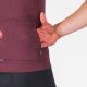 Castelli Maglia Ciclismo Prologo Lite Deep Bordeaux Argento Gray Uomo