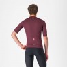 Castelli Maglia Ciclismo Prologo Lite Deep Bordeaux Argento Gray Uomo