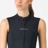 Castelli Maglia Ciclismo Sole Sleeveless Nero Donna