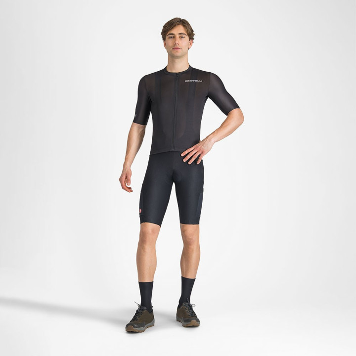 Castelli Maglia Ciclismo Unlimited Entrata 3 Light Nero  Uomo
