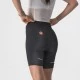 Castelli Pantaloncini Ciclismo Velocissima 3 Nero Donna