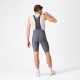 Castelli Salopette Ciclismo Espresso Smoky Gray Uomo