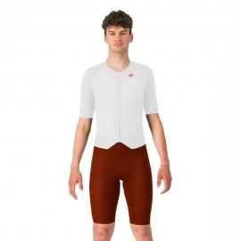 Castelli Body Ciclismo Sanremo S Speed Bianco Deep Mocha Uomo