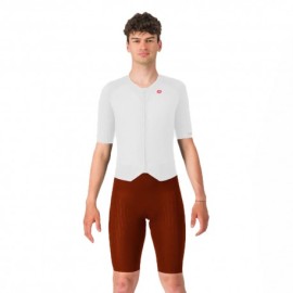 Castelli Body Ciclismo Sanremo S Speed Bianco Deep Mocha Uomo