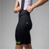 Ale' Salopette Ciclismo Corsa 2.0 Nero Giallo Uomo