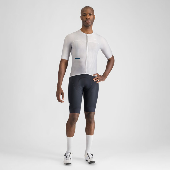 Sportful Maglia Ciclismo Light Stone Grigio Bianco Uomo