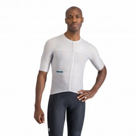 Sportful Maglia Ciclismo Light Stone Grigio Bianco Uomo