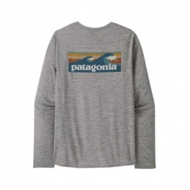 Patagonia Maglia Cap Cool Daily Graphic Boardshort Logo Uomo