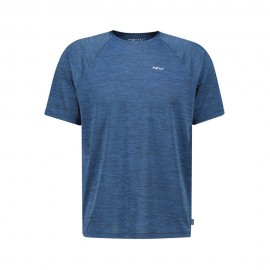 Meru T-Shirt Minto Cendar Blu Melange Uomo