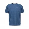 Meru T-Shirt Minto Cendar Blu Melange Uomo