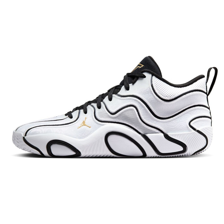 Nike Jordan Tatum 3 Bianco Oro Nero - Scarpe Basket Uomo