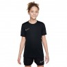 Nike Maglia Maniche Corte Academy25 Nero Bianco Bambino