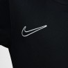 Nike Maglia Maniche Corte Academy25 Nero Bianco Bambino