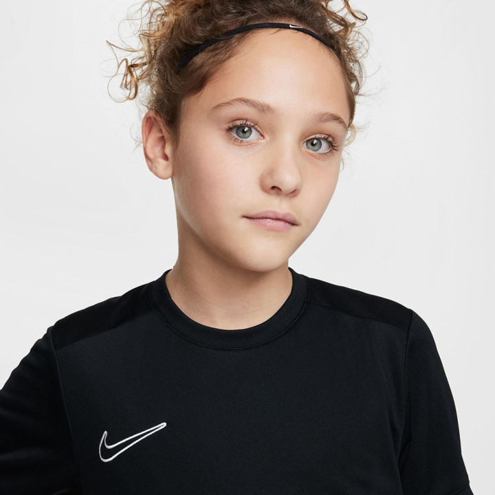 Nike Maglia Maniche Corte Academy25 Nero Bianco Bambino
