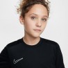 Nike Maglia Maniche Corte Academy25 Nero Bianco Bambino